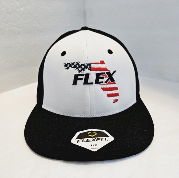 EvoShield Flexfit Sz L/X Men Black/White Trucker Baseball Hat - Picture 4 of 10